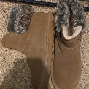 bear paw ankle boots
